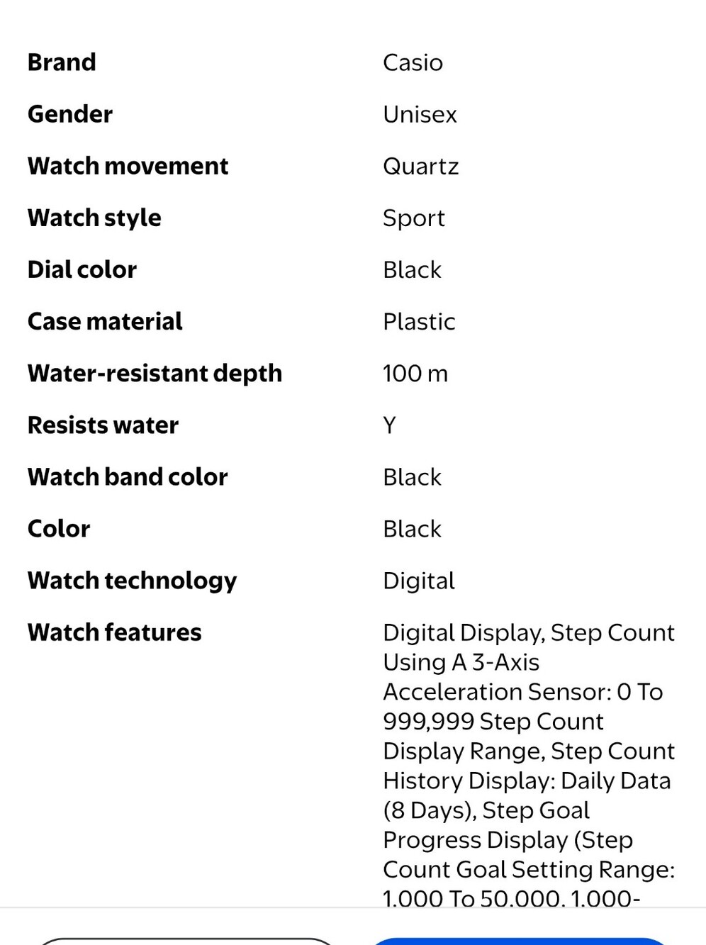 Casio Watch - Picture 12 of 13